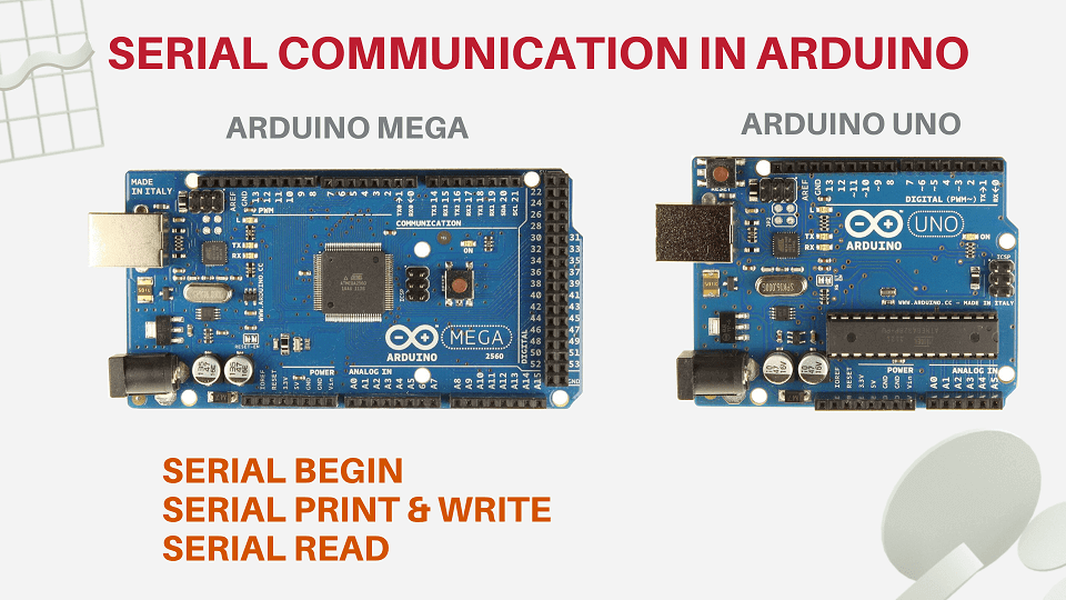 serial communication in arduino