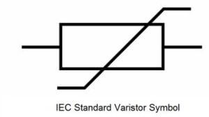 varistor symbol iec standard